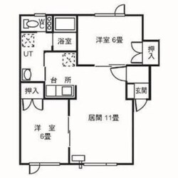 パル２４Bの物件間取画像